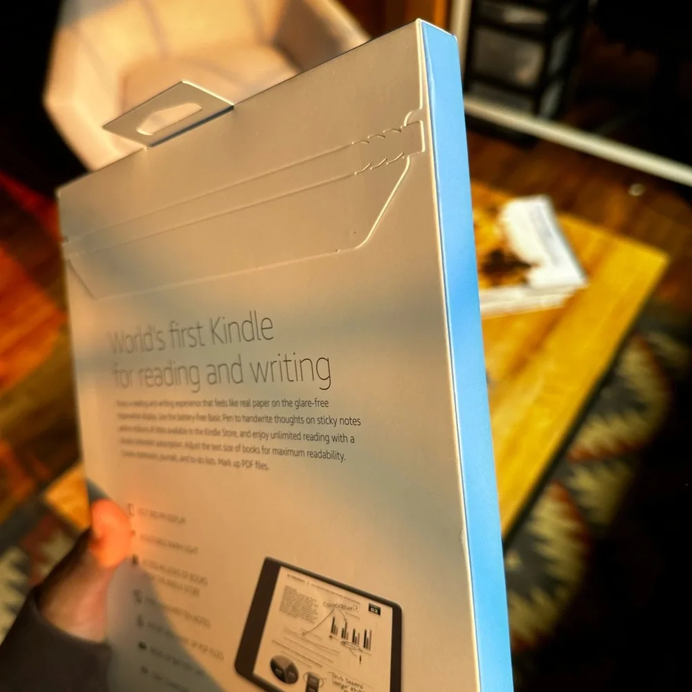 Brand new! Unopened box kindle scribble! 16GB with basic pen